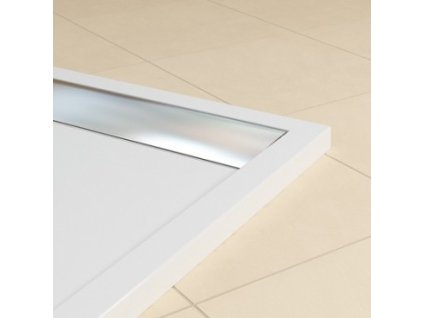 SanSwiss Ronal IIa WIA 80 x 120 cm sprchová vanička obdélníková WIA801205004 bílá