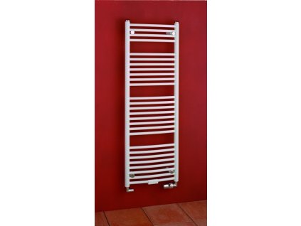 Otopné těleso / radiátor / topný žebřík: PMH Danby 450 x 940 mm D1SS koupelnový radiátor nerez od značky P.M.H.. Série: Danby. Šířka: 450 mm. Výška: 940 mm. Výkon: 412 W. Barva: Nerez. Materiál: Nerez. Možnost vytápění: Kombinované vytápění, Ústřední vytápění. Doporučená topná tyč o výkonu: 400 W. Doporučené umístění: Koupelna. Rozměry (šxv): 450 x 940 mm. Tvar: Oblý. Připojení: Středové připojení.