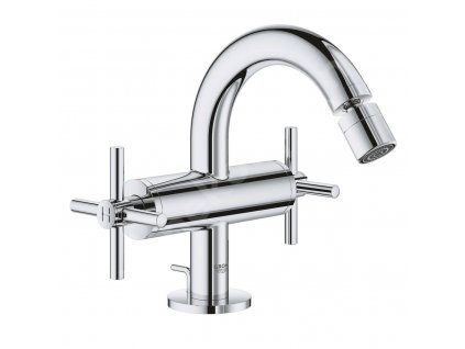 Grohe Atrio bidetová baterie s výpustí, velikost M, chrom 24027003