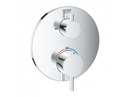 Grohe Atrio termostatická baterie pod omítku pro 2 spotřebiče, chrom 24138003