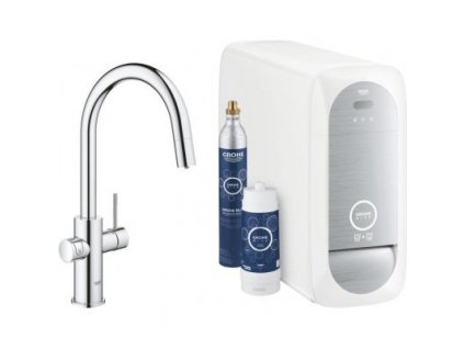 Grohe Blue Home dřezová baterie Connected, s chladícím zařízením a filtrací, chrom 31541000