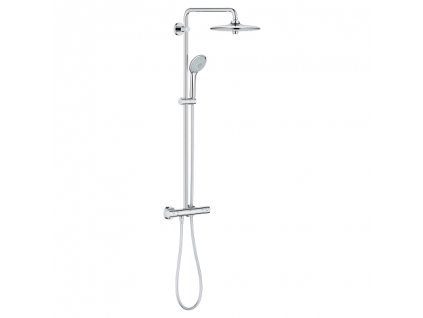 Grohe Euphoria sprchový set s termostatem na zeď, 260 mm, chrom 27615001