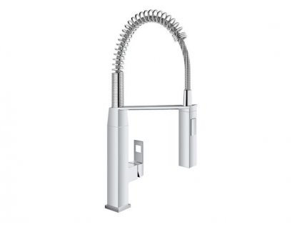 Grohe Eurocube Páková dřezová baterie, chrom 31395000