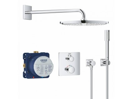 Grohe Grohtherm sprchový set Rainshower Cosmopolitan 310 s termostatem pod omítku, chrom 34730000 1