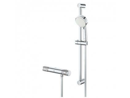 Grohe Grohtherm 1000 Performance sprchový set s termostatem na zeď, 2 proudy, rozteč 120 mm, chrom 34786000 1