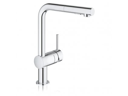 Grohe Minta dřezová baterie s výsuvnou sprškou, chrom 30274000 1