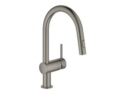 grohe minta drezova baterie s vysuvnou sprskou kartacovany hard graphite 32321al2 1