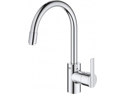 Grohe Feel dřezová baterie s flexibilním ramenem, chrom 32671002