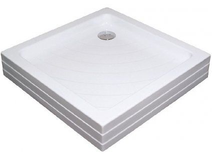 Ravak Sprchová vanička čtvercová 80×80 cm - bílá,     ANGELA 80 PU   A004401120