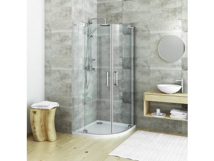 Roth ELEGANT NEO LINE GR2N Sprchový kout čtvrtkruhový 100x100 cm 187-1100000-00-02