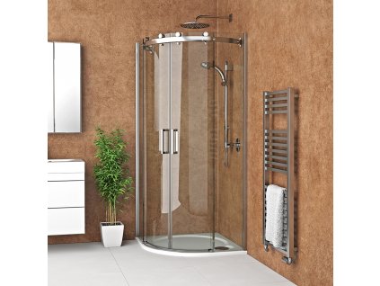 Roth AMBIENT LINE AMR2N Sprchový kout čtvrtkruhový 100x100 cm