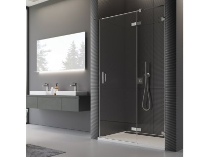 Sanswiss PUR PU13 jednokřídlé sprchové dveře 100 - 160 cm
