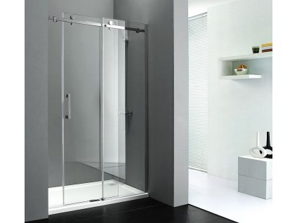 Gelco Sprchové dveře dvoudílné posuvné - sklo čiré,   š. 150 cm, v. 200 cm GD4615  š. 150 cm, v. 200 cm