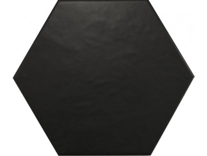 Equipe Hexatile Negro Mate 17,5x20 20338
