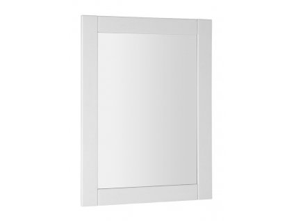 Aqualine FAVOLO zrcadlo v rámu 60x80cm, bílá mat FV060