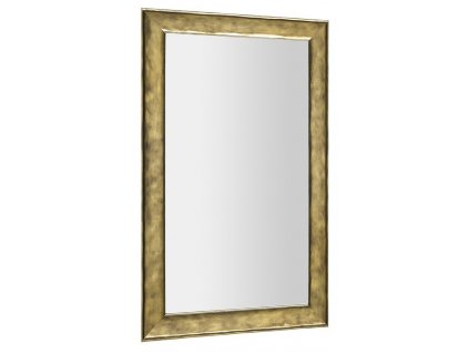 Sapho BERGARA zrcadlo v dřevěném rámu 642x1042mm, zlatá NL528