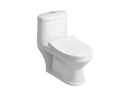 Aqualine PETIT WC kombi dětské, zadní/spodní odpad, bílá PT520