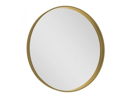 Sapho NOTION kulaté zrcadlo v rámu ø 70cm, zlato mat NT700G