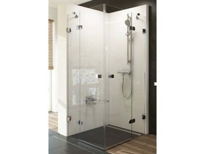 Ravak BRILLIANT BSRV4 sprchový kout čtvercový 80x80 cm 1UV44A00Z1SET