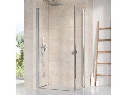 Ravak Chrome CRV1+CRV1 sprchový kout čtvercový 90x90 cm