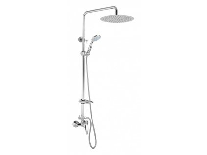 JB Sanitary Sprchová sestava s bateríí Finery a kulatou sprchovou hlavou,   100 mm pr. 30 cm SF56011124  100 mm pr. 30 cm