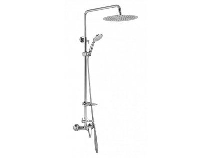 JB Sanitary Sprchová sestava s bateríí Finery a kulatou sprchovou hlavou,   150 mm pr. 30 cm SF61011124  150 mm pr. 30 cm