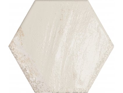 Bestile Carmen Hexagon Beige 13x15 Shine 50944