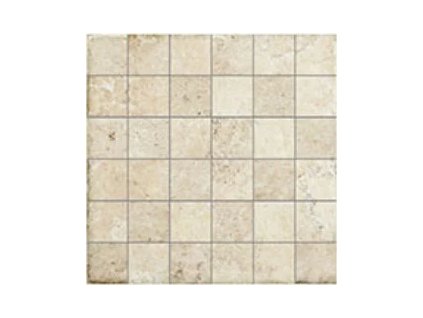 Tuscania La Leccese Almond Mosaico Burratato 30x30 (5x5) 50425