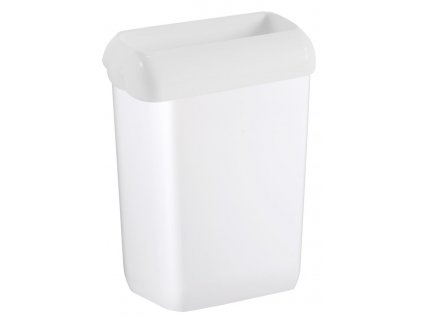Marplast PRESTIGE odpadkový koš nástěnný s víkem a uchycením pytlů, 42l, bílá A74101-1