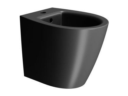 Sapho MODO bidet stojící 37x52cm, černá mat 9862126