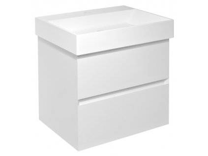 Sapho FILENA umyvadlová skříňka 57x51,5x43cm, bílá mat FID1260W