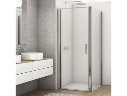 Ronal DIVERA D22T1+D22F1 sprchový kout čtvercový 100x100 cm