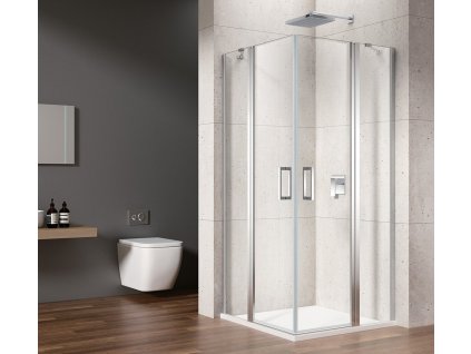 Gelco LORO čtvercový sprchový kout 900x900 mm, rohový vstup GN4890-01