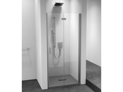 Polysan ZOOM sprchové dveře do niky 800mm, čiré sklo, pravé ZL4815R-03