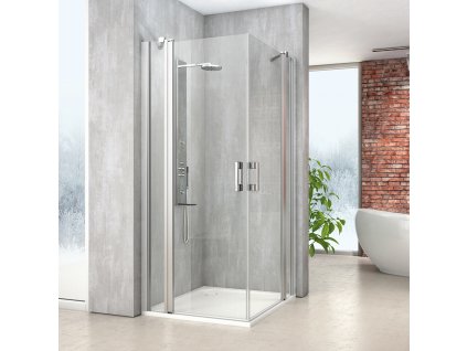 Roth MELINA LINE MI EPF+MI EPF Sprchový kout čtvercový 90x90 cm