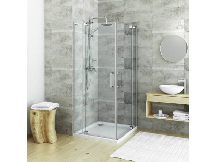 Roth ELEGANT NEO LINE GDO1N+GDO1N Sprchový kout čtvercový 90x90 cm GDO1N/900_GDO1N/900