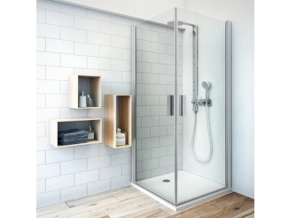 Roth TOWER LINE TCO1+TCO1 Sprchový kout obdélníkový 120x90 cm