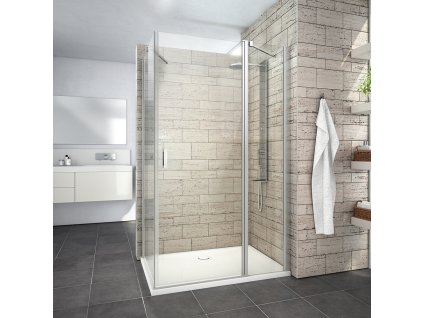 Roth LIMAYA LYE4+LYSW1S Sprchový kout čtvercový 90x90 cm LYE4/900_LYSW1S/900