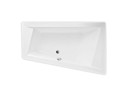 Roth KUBIC ASYMMETRIC asymetrická vana 170x110 cm, pravá - 9690000