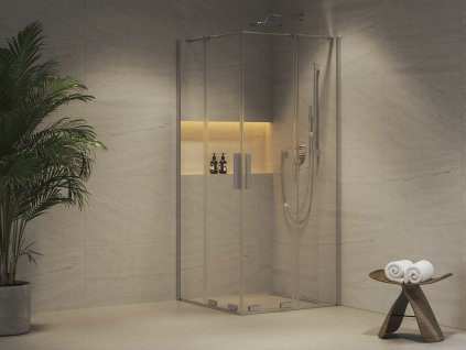 Ravak Roll RORV2 sprchový kout čtvercový 80x80 cm