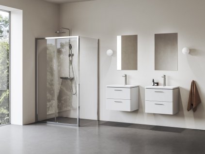 Ravak Blix II NBLDP2+NBLPS sprchový kout obdélníkový 120x80 cm