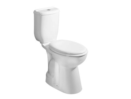 Sapho WC kombi zvýšený sedák, spodní odpad, bílá BD301.410.00