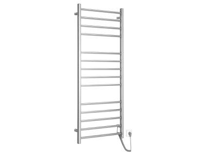SAPHO ESKINADO Elektr. sušák ručníků s časovačem, hranatý, 600 x 1500 mm, 130 W, nerez ER450T