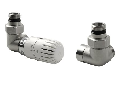ECO připojovací sada termostatická LEVÁ, nikl x bílá CP9911L