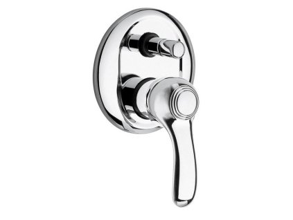 SAPHO VANITY podomítková sprchová baterie, 2 výstupy, chrom 77851