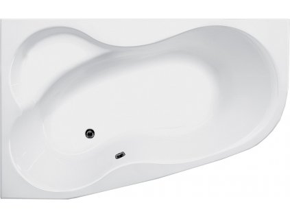 4892 vagnerplast melite rohova vana leva 160 x 105 x 48cm