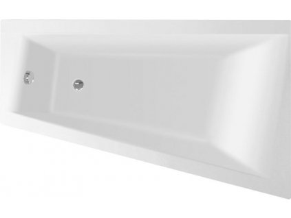 Aqualine METUJE asymetrická vana 160x100x42cm pravá G3621 - Vany