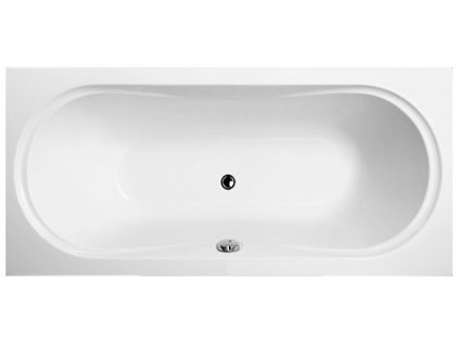 Vagnerplast Briana obdélníková vana 180 x 80 x 43cm BR180 - Vany > Obdelníkové vany