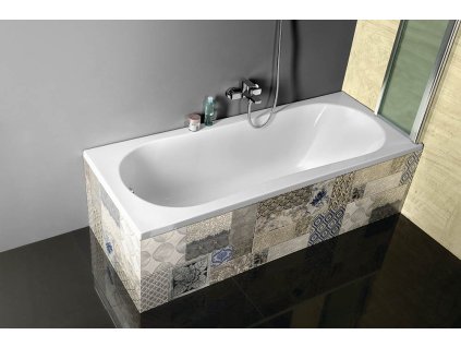 AQUALINE JIZERA vana 170x70x39cm bez nožiček, bílá G1770 od značky Aqualine. Tvar: Obdélníkové. Délka: 170 cm. Šířka: 70 cm. Hloubka: 39 cm. Materiál: ABS/akrylát. Barva: Bílá. Aqualine vany zaujmou zajímavou cenou