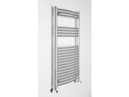 Otopné těleso / radiátor / topný žebřík: SAPHO ALYA otopné těleso oblé 600 x 1118mm, 364W, chrom 1110-10 od značky Sapho. Série: Alya. Šířka: 600 mm. Výška: 1118 mm. Výkon: 364 W. Barva: Chrom. Materiál: Ocel. Možnost vytápění: Kombinované vytápění, Ústřední vytápění. Doporučená topná tyč o výkonu: 300 W. Doporučené umístění: Koupelna. Rozměry (šxv): 600 x 1118 mm. Rozteč připojení přesně: 560 mm. Styl: Designový. Tvar: Designový, Oblý, Tvar H. Připojení: Boční připojení.